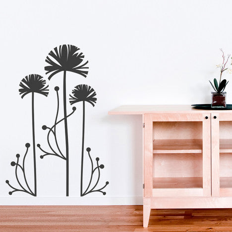 Spring Flowers Vinyl Wall Decal Sticker – Perfect for Freshening Up Your Space The Wall Valley