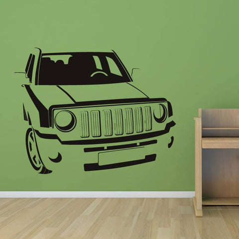 SUV Car Wall Decals – Premium Vinyl Stickers for Car Enthusiasts The Wall Valley