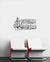 Arabic Vinyl Sticker Kalimah Wall Art | Living Room Wall Stickers The Wall Valley