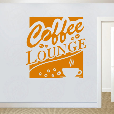 Coffee Lounge Wall Decals & Stickers – Cozy Cafe & Kitchen Decor The Wall Valley
