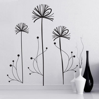 Spring Flowers Vinyl Wall Decal Sticker – Perfect for Freshening Up Your Space The Wall Valley