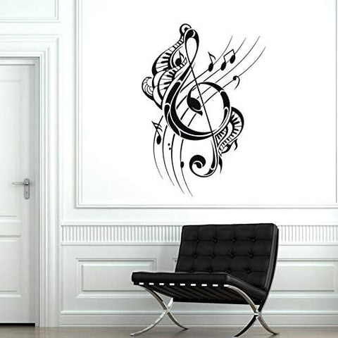 Pop Fashion Rock Music Notes Vinyl Wallpaper | Self-Adhesive Décor for Kids Rooms The Wall Valley