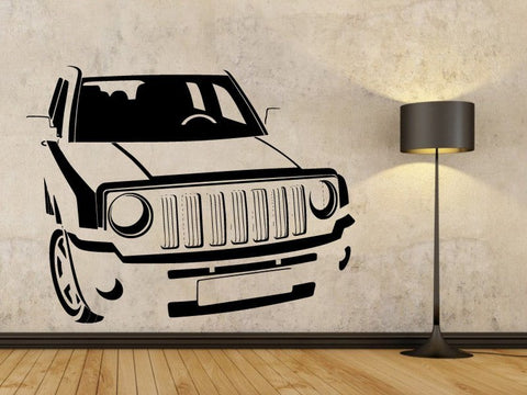SUV Car Wall Decals – Premium Vinyl Stickers for Car Enthusiasts The Wall Valley