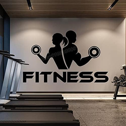 Gym Wall Decal - Sport Motivation & Fitness Training Wall Stickers The Wall Valley