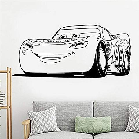 Lightning McQueen Wall Decals – Fun Vinyl Stickers for Kids' Room Decor The Wall Valley