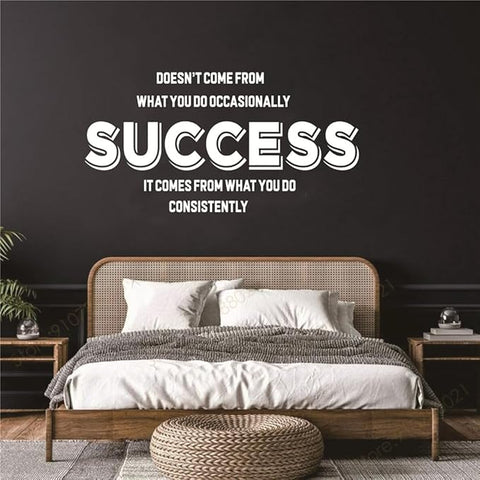 Success Wall Decal - Motivational Office Decor for Professional Spaces The Wall Valley