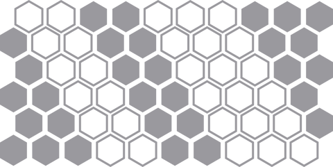 Frosted Geometric Hexagon Window Sticker – Decorative Vinyl Decal for Privacy & Style The Wall Valley