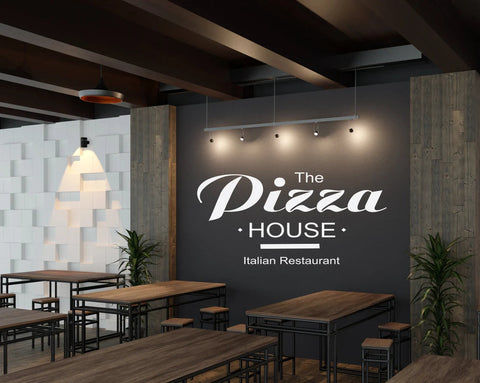 Pizza Wall Decal / Pizzeria Wall Décor / Pizza Window Decal The Wall Valley