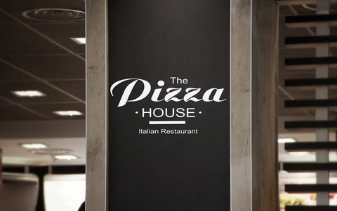 Pizza Wall Decal / Pizzeria Wall Décor / Pizza Window Decal The Wall Valley