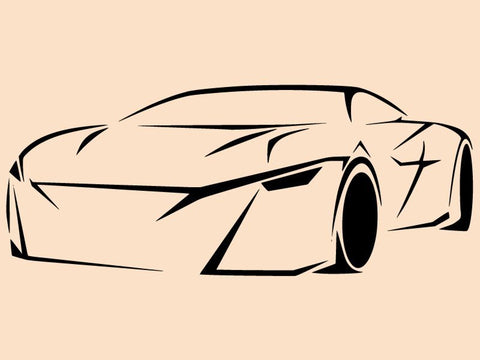 Vinyl Decal Wall Sticker - Car Racing Speed Track Trace Auto Service Decor The Wall Valley