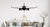 Airplane Wall Decal - Landing Airplane Huge Pack for Kids’ Wall Decor The Wall Valley