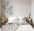 Corner Flowers Wall Sticker - Elegant Floral Wall Decal for Modern Luxury Decals The Wall Valley