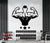 Gym Wall Decal | Sport Motivation Workout Wall Art | Fitness Motivation Decor The Wall Valley
