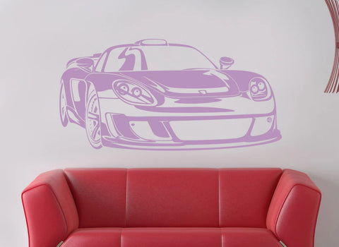 Classic Sports Car Wall Art Poster - Decorative Sticker for Children's Rooms and Living Spaces The Wall Valley