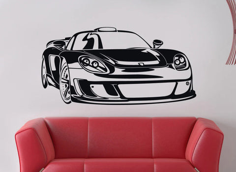 Classic Sports Car Wall Art Poster - Decorative Sticker for Children's Rooms and Living Spaces The Wall Valley