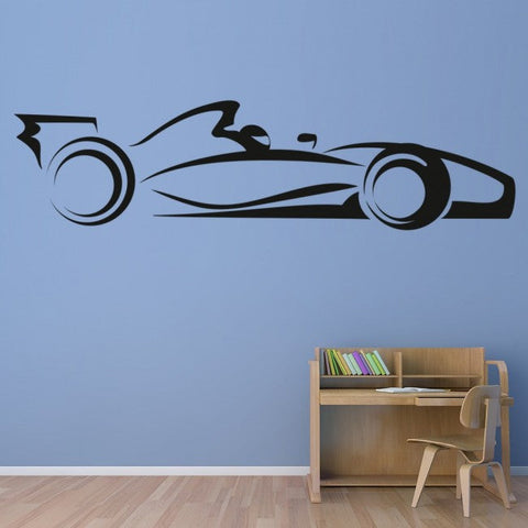 F1 Car Sticker - Formula Racing Cars Vinyl Wall Decals The Wall Valley