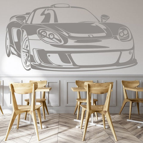 Classic Sports Car Wall Art Poster - Decorative Sticker for Children's Rooms and Living Spaces The Wall Valley