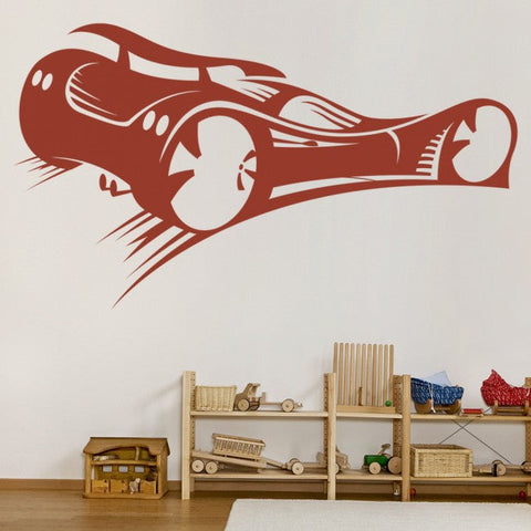 Wall Stickers Vinyl Decal - Sports Car Racing Rally Formula 1 The Wall Valley