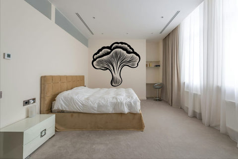 Mushrooms Wall Decor - Unique Oyster Mushroom Wall Art for Kitchen, Living Room, or New Home Gift The Wall Valley