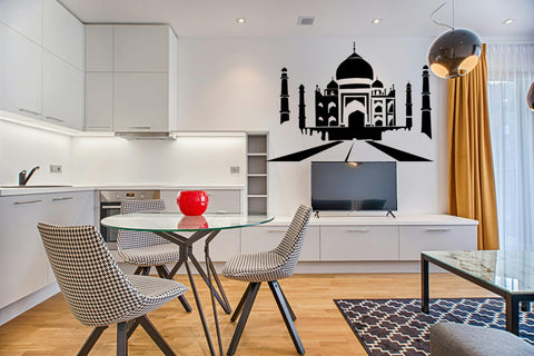 Taj Mahal Wall Decals - Elegant Monument Art for Home and Office Decor The Wall Valley