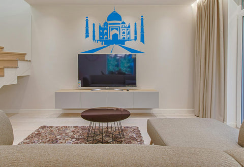 Taj Mahal Wall Decals - Elegant Monument Art for Home and Office Decor The Wall Valley