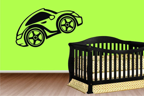 Vinyl Wall Decals - Toy Car Sticker The Wall Valley