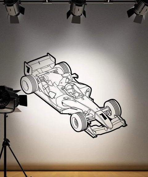 Racing Car Wall Stickers – Removable Vinyl Decal for Boys’ Bedroom Decor The Wall Valley