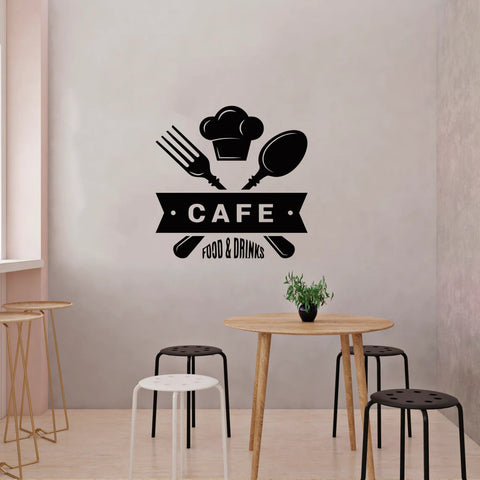 Wall Decal for Restaurant - Food Wall Decal - Restaurant Decoration The Wall Valley