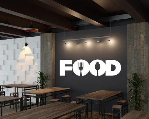Food Decal Cuisine Decor Wall Sticker - Pizza Wall Decal / Pizzeria Wall Décor / Pizza Window Decal The Wall Valley