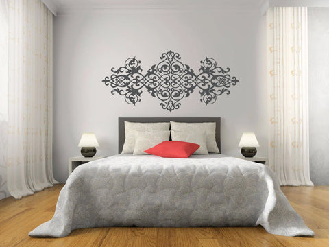 Wall Sticker Bedroom Decoration Geometric Flower Art Wall Decal Rattan Design Creative Wallpaper Living Room Vinyl The Wall Valley