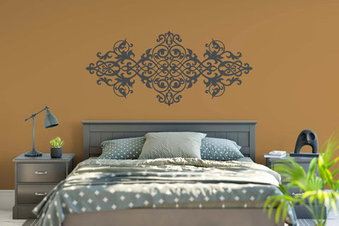 Wall Sticker Bedroom Decoration Geometric Flower Art Wall Decal Rattan Design Creative Wallpaper Living Room Vinyl The Wall Valley