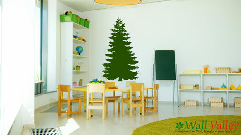 Christmas Pine Trees Stencils – Reusable Holiday Stencils for Art, Painting, and DIY Wall & Floor Decor The Wall Valley