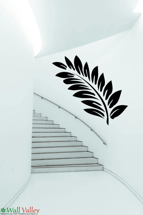 Palm Leaf Reusable Stencil – Airbrush Painting, Wall Art, DIY Home Decor & Scrapbooking Craft The Wall Valley