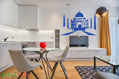 Taj Mahal Wall Decals - Elegant Monument Art for Home and Office Decor The Wall Valley