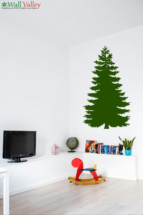 Christmas Pine Trees Stencils – Reusable Holiday Stencils for Art, Painting, and DIY Wall & Floor Decor The Wall Valley
