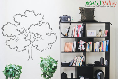 Majestic Oak Tree Wall Decal - Forest-Inspired Nature Decor The Wall Valley