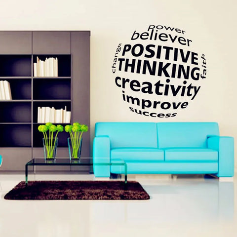 Motivational Quote Wall Decal – Waterproof Vinyl Sticker for Office decor - The Wall Valley