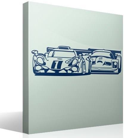 Racing Cars Wall Sticker – Dynamic Vinyl Decal for Car Enthusiasts The Wall Valley